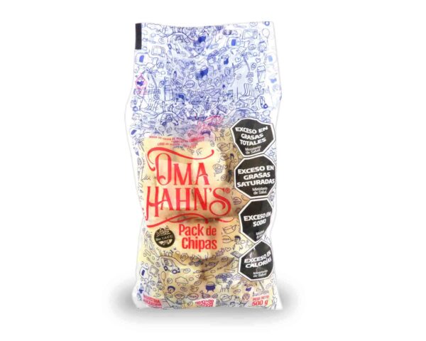 PACK CHIPAS ALMID.OMA HAHNS CONG.500gr