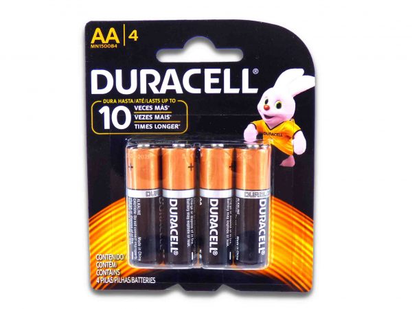 PILA DURACELL AA 4u.