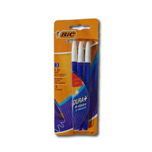 BOLIGRAFO BIC OPACO AZUL 3un. (17658)