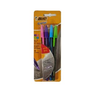 BOLIGRAFO BIC CRIST.FASHION 0.7 SURT.4u.