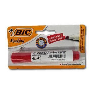 MARCADOR BIC MARKING PIZARRA ROJO 1u.