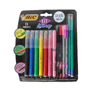 KIT BIC LETTERING 13 UNID.