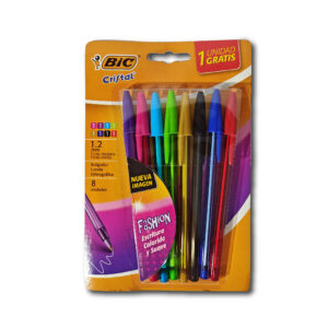 BOLIGRAFO BIC CRISTAL FASHION 8un
