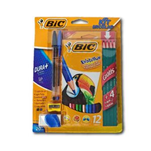 KIT ESCOLAR EVOLUTION LAP.+BOL.+GOM+SAC