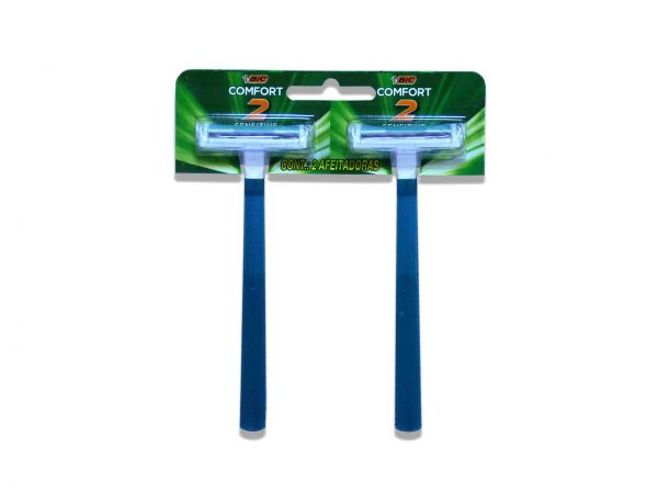 MAQUINA AFEITAR BIC COMFORT2 x 2 u.