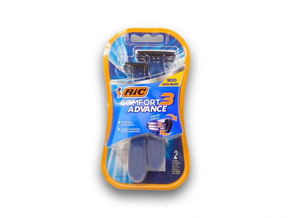 MAQUINA AFEITAR BIC COMF.3 NORMAL x 2 u.
