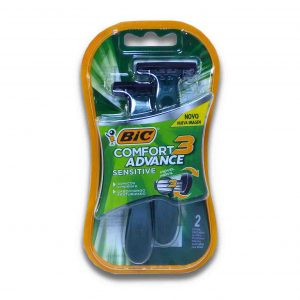 MAQUINA AFEITAR BIC COMF.3 SENS.x 2 u.