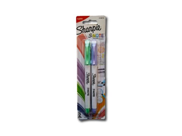 RESALTADORES SHARPIE S.NOTE PASTEL X 2