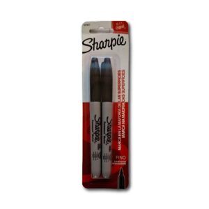 SHARPIE FINO NEGRO 2un.