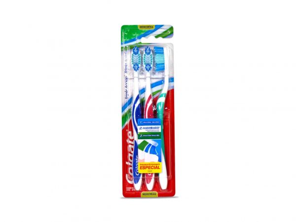 CEPILLO DENTAL COLGATE TRIPLE ACCION 3 u.