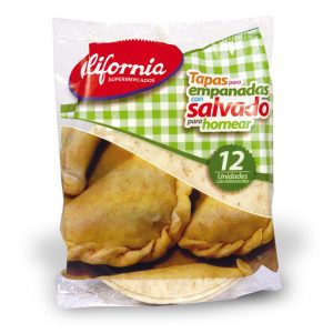 TAPA EMPANADA HORNO SALVADO x 12u.