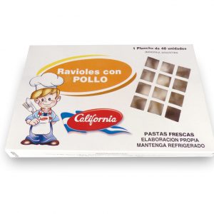 RAVIOLES POLLO 48 u.