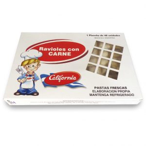 RAVIOLES CARNE 48 u.