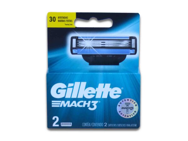 REPUESTO AFEITAR MACH3 x 2 u.