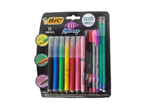 070330370999 KIT BIC LETTERING 13 UNID.