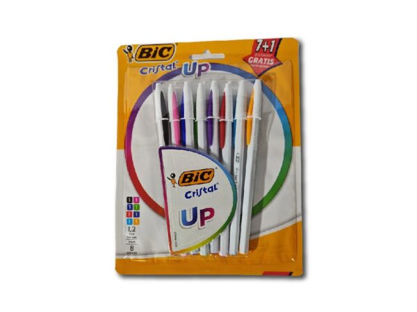 BOLIGRAFO BIC CRISTAL UP SURTIDOS 8un