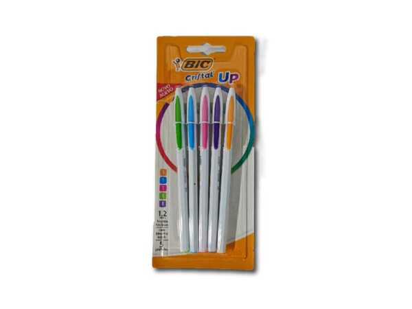 BOLIGRAFO BIC CRISTAL UP SURTIDO 5un