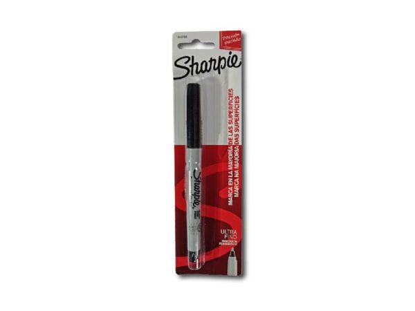 MARCADOR SHARPIE NEGRO U.FINO 37021