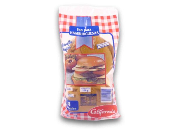 PAN HAMBURGUESA x 4 u.