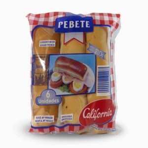 PAN PEBETE COMUN x 6 u.