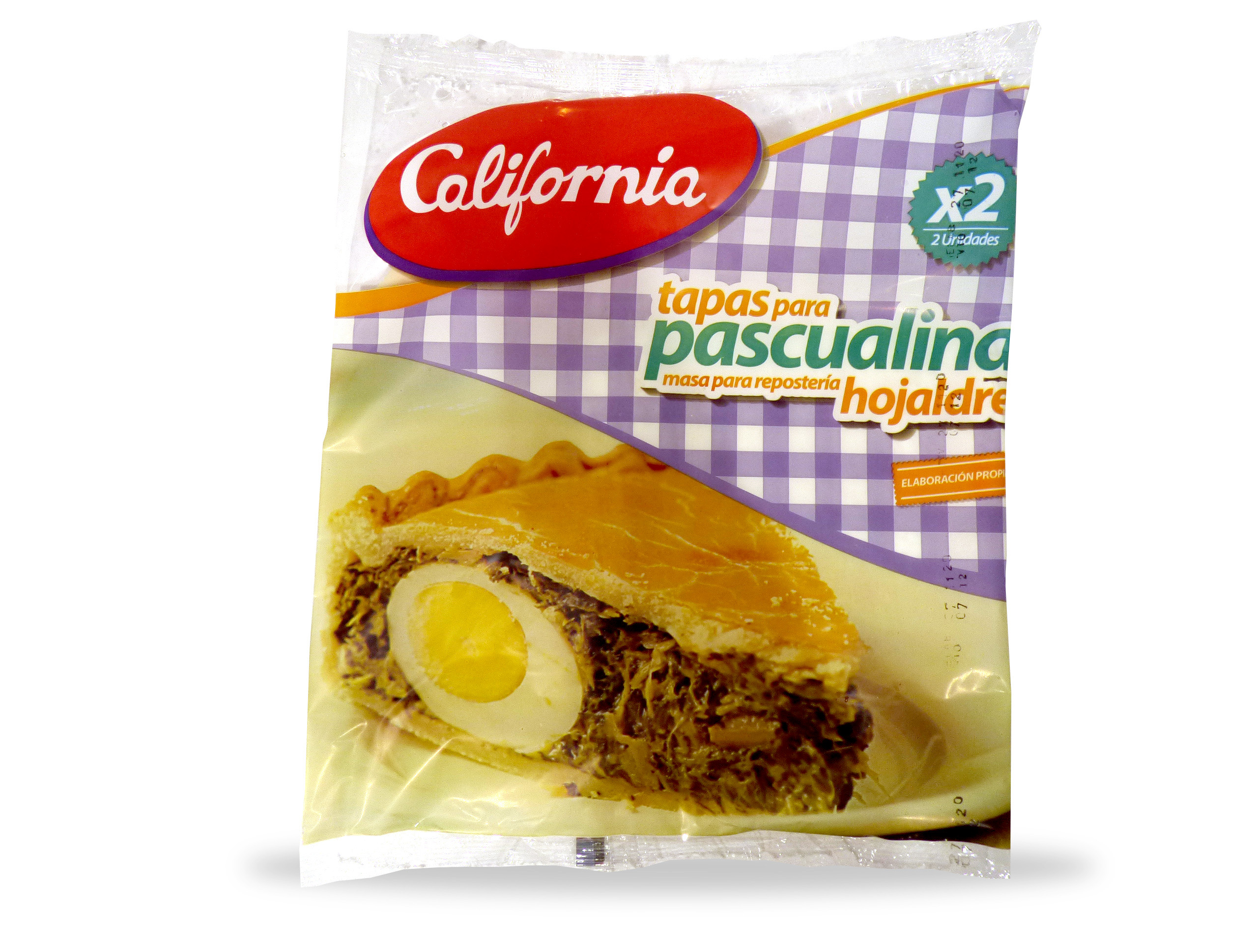 Tapa Pascualina x 2