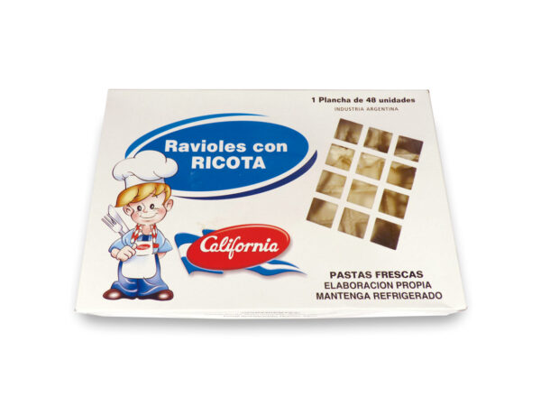RAVIOLES RICOTTA 48 u.
