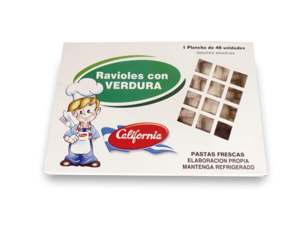 RAVIOLES VERDURA 48 u.