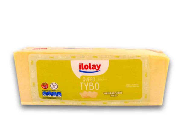 QUESO ILOLAY TYBO BARRA S/CASCARA kg.