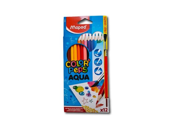 LAPICES COLOR PEPS COLOR 12+PINCEL