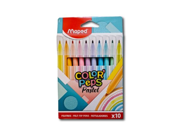 ROTULADORES MAPED PASTEL X 10