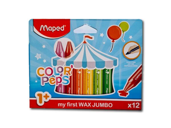 CERA GRASA COLORPEPS MAXI 12un.