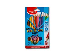 3154148633129 LAPICES COLORPEPS JUMBO STRONG 12