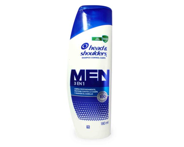 SHAMPOO HEAD & SHOULD.MEN 3*1 100%180 ml.
