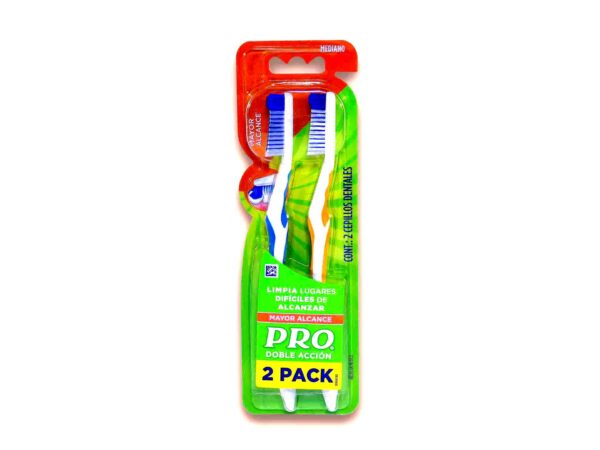 CEPILLO DENTAL PRO D.ACC.M.ALC.MED.2 u.