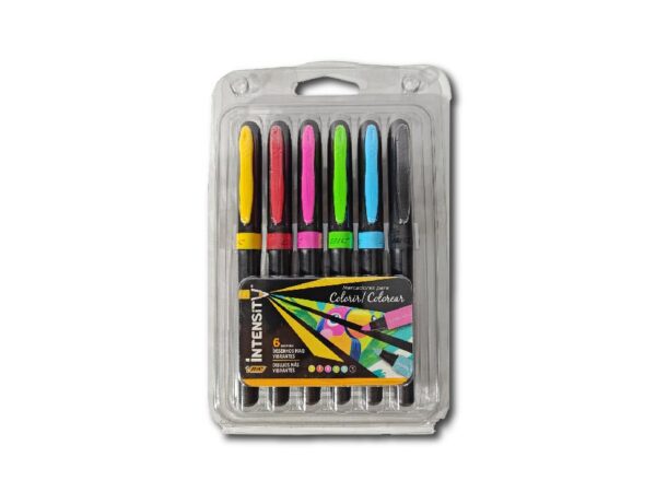 MARCADORES BIC INTENSITY X 6