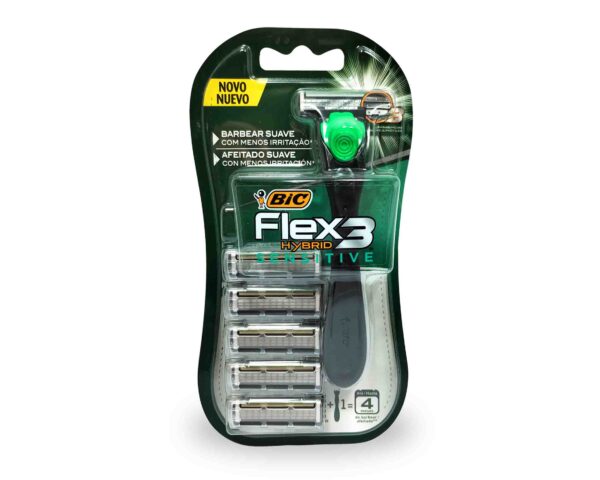 MAQUINA AFEITAR BIC FLEX3 HYBRID SENS.1u.