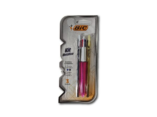 KIT BIC METALICO 3u.
