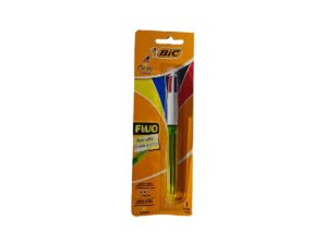 7501843503657 BOLIGRAFO BIC 4 COLORES FLUO