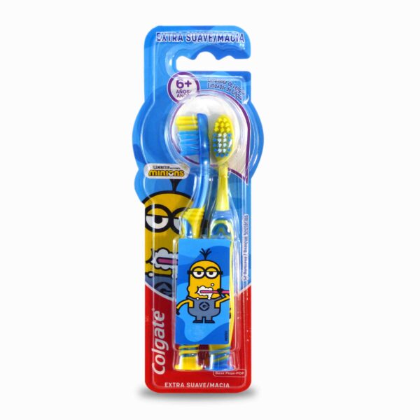 CEPILLO DENTAL COLGATE INF.MINIONS 6A 2 u.