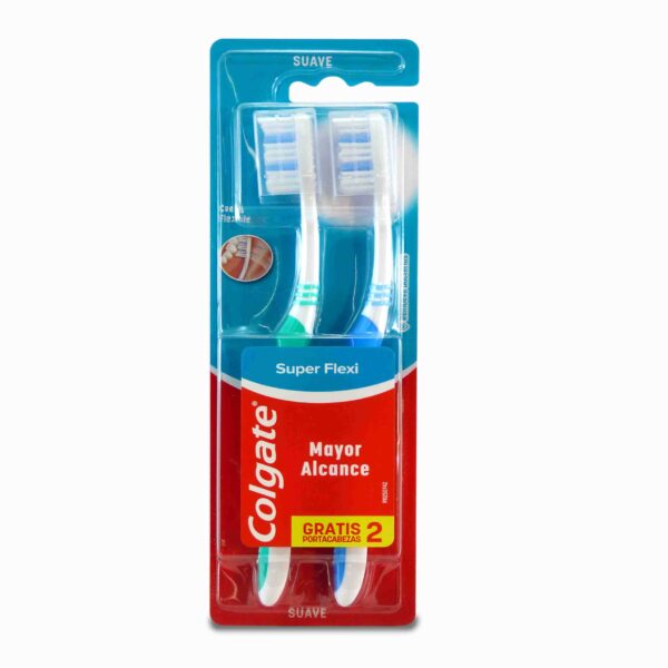CEPILLO DENTAL COLGATE SUPER FLEXI SVE. 2u.