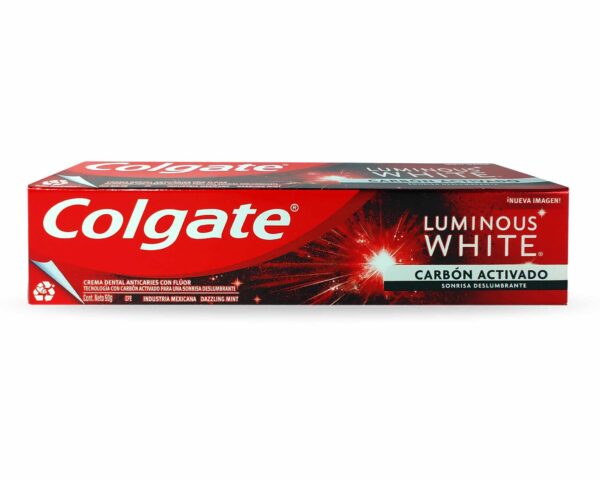 CREMA DENTAL COLGATE LUM.W.CARBON 90gr.
