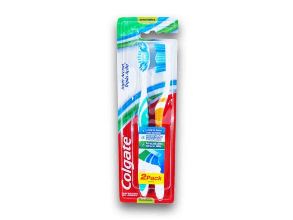 CEPILLO DENTAL COLGATE TRIP.ACCION 2 u.