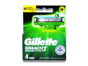 7702018037896 REPUESTO AFEITAR MACH3 SENSITIVE x 4 u.