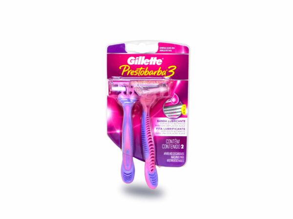 MAQUINA AF.PRESTOBARBA3 H.WOMEN 2 u.