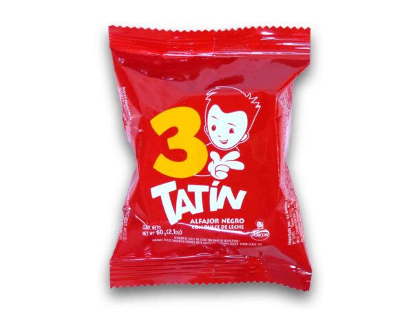 ALFAJOR TATIN NEGRO 60gr.