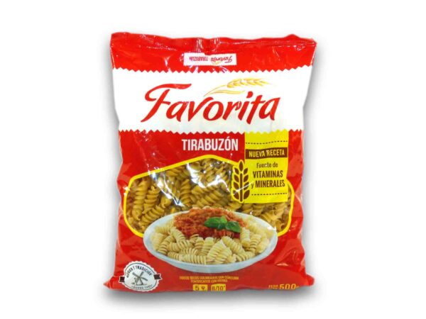 FIDEO FAVORITA FORT.TIRABUZON 500gr.