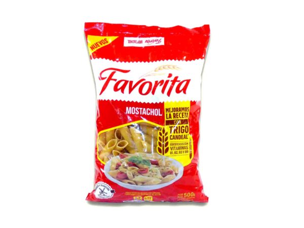 FIDEO FAVORITA FORT.MOSTACHOL N/R 500gr.