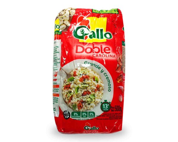 ARROZ GALLO DOBLE CAROL.100% REC.500gr.
