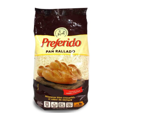 PAN RALLADO PREFERIDO FORT.500gr.