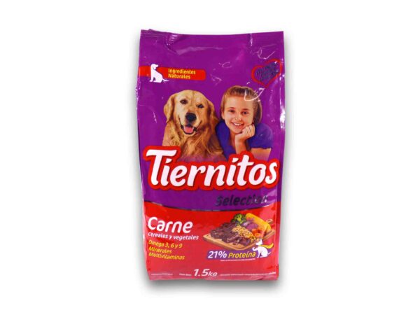 ALIM.PERRO TIERNITOS SEL.CARNES 1.5kg.